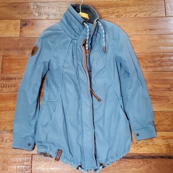 Naketano Jackets & Blazers - Naketano Tanaka blue all weather jacket